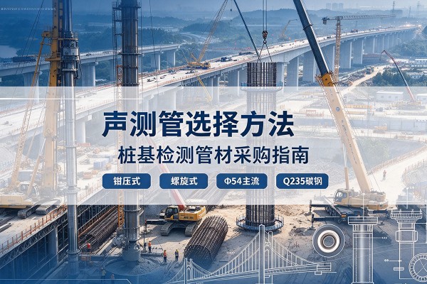 商洛声测管选型标准
