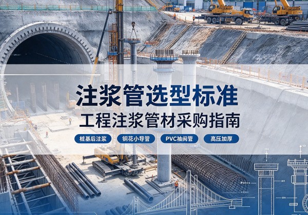 商洛注浆管选型标准